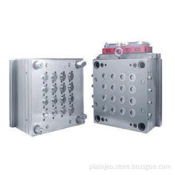 Helical Gear Plastic Injection Mold , Multi Cavity Mould Ho